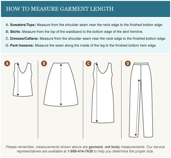 Measuring Garments 