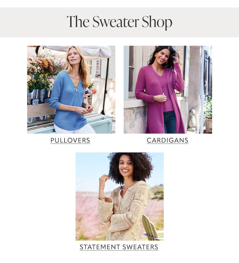 Womens Cardigans & Women's Sweaters