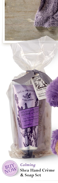 Buy our Calming Shea Hand Creme & Soap Set